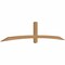 Ekena Millwork Bellingham Timber Gable Bracket, Western Red Cedar, 108"W x 22"H x 3 1/2"D x 3 1/2"F, 5/12 Pitch GBW108X22X0404BEL00SWR - alternate 4